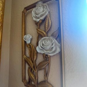 Vintage decorations wall hanging floral elegant light wieght